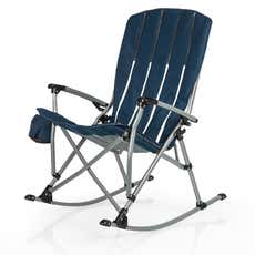 Picnic Time&#174; Rocking Steel Frame Folding Chair with Carry Bag