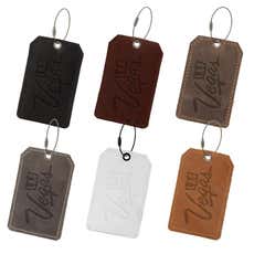 Leather Luggage Tag