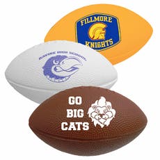 10" Foam Football in Solid Color