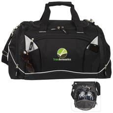 Atchison&reg; Multi-Pocket Duffel Bag - 12" x 21 1/2" x 10"