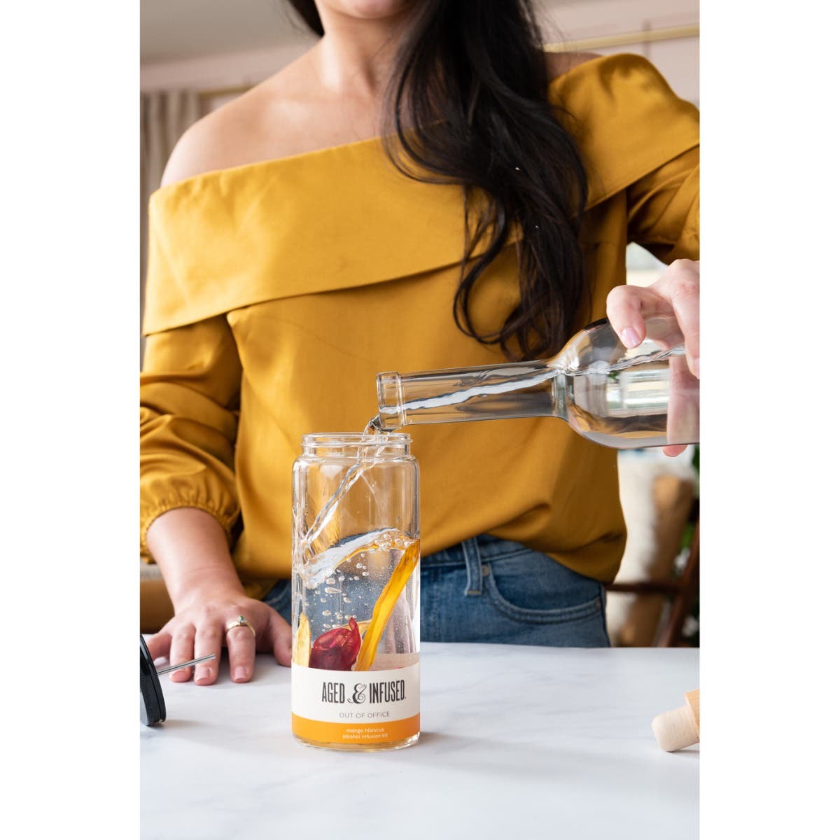 Mango & Hibiscus Alcohol Infusion Kit