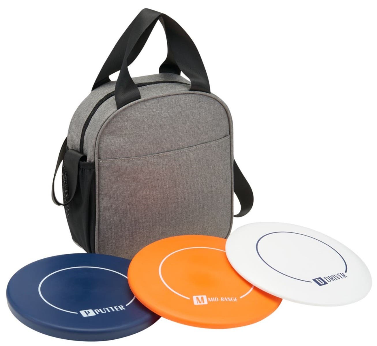 3-Piece Disc Golf Set with Carrying Case