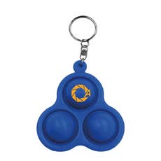 Trio Pop Bubble Fidget Keychain