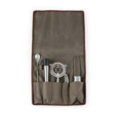 Picnic Time® Roll Up Bar Tools Set