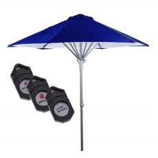 Solar Projection Market Umbrella - 7’