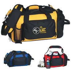 Shoe Compartment  Duffle Bag - 22" x 9 1/2" x 11"