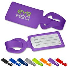 Silicone Luggage Tag with ID Card