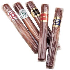 Individually Wrapped Chocolate Shaped Cigars