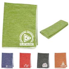 Microfiber Reusable Sports Towel - 32" x 12"