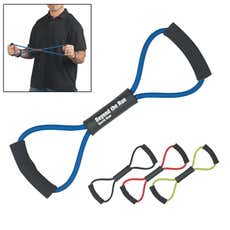 Latex Exercise Band with EVA Foam Handles