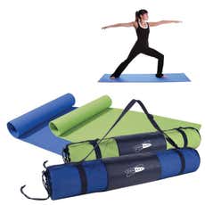 PVC Yoga Mat with Mesh Carry Bag - 68" x 24"