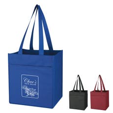 6-Bottle Water-Resistant Non-Woven Wine Tote