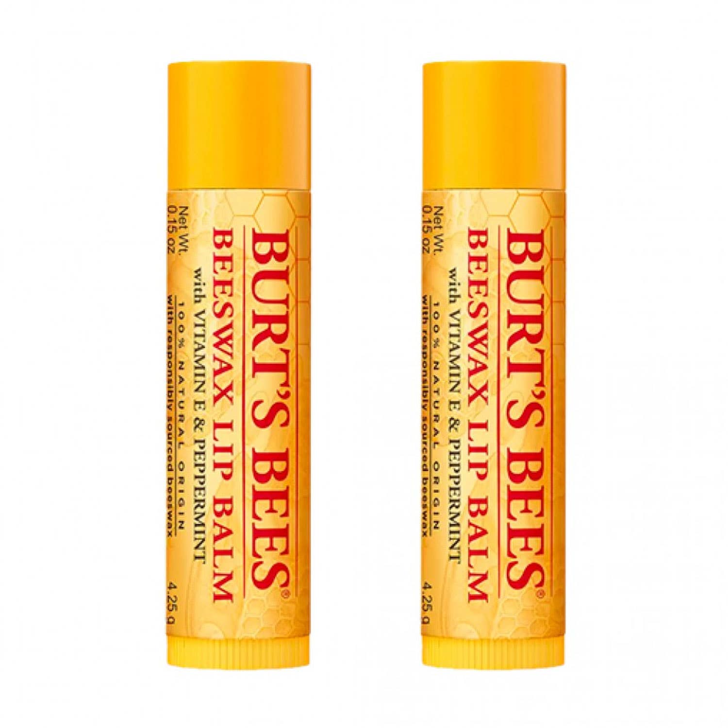 Burt's Bees&reg; Set of 2 Lip Balms in EVA Biodegradable Pouch