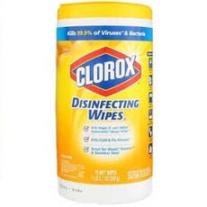 Clorox Wipes Canister -  75 Wipes Per Canister