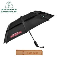 Auto-Open Vented Fiberglass Shaft Umbrella - 46" arc