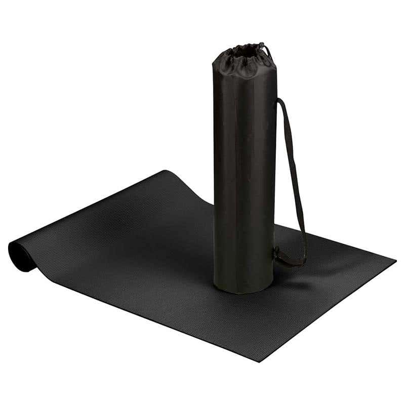 Diamond Pattern Yoga Mat with Carry Bag - 67" x 24"