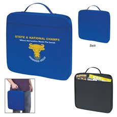 Polyfoam Stadium Cushion with Front Pocket