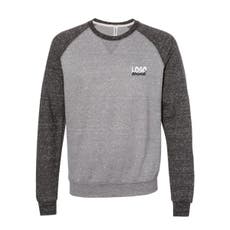 Jerzees® Snow Heather French Terry Crewneck Sweatshirt