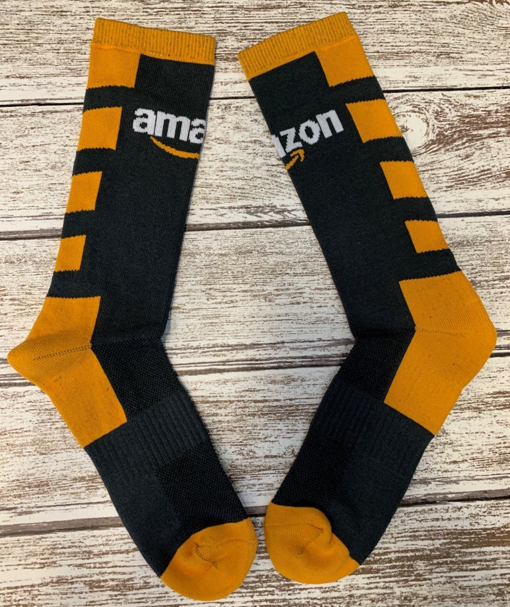 Knitted Tall Athletic Crew-Length Socks