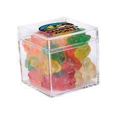 Gummy Bears in Acrylic Cube with Lid