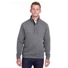 J America Quilted Snap Pullover - Men