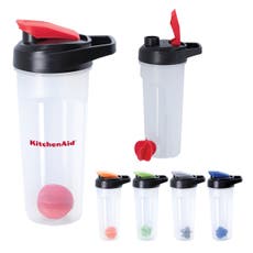 21 oz. Shaker Bottle with Spill-Resistant Flip-Top Lid