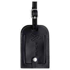 Leather Reverse-Stitch Luggage Tag