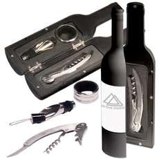 Wine Bottle Shaped Gift Set