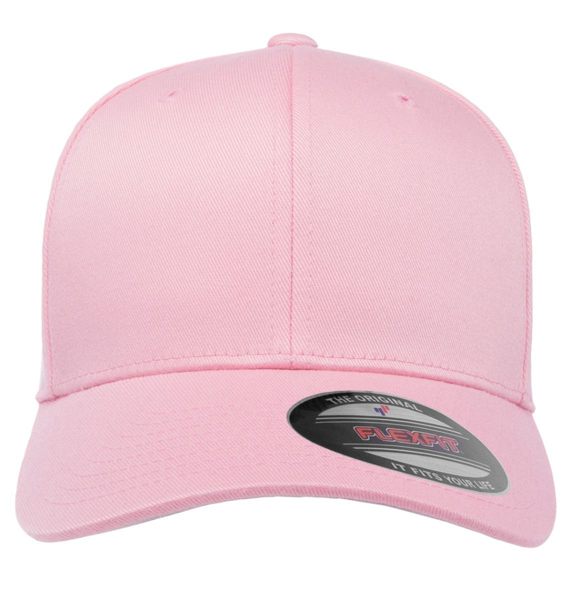 Flexfit Adult Wooly 6-Panel Cap-Pink