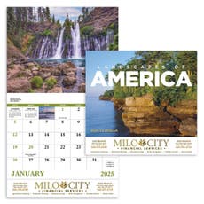 Imprint 1- Landscapes of America Calendar - Stapled