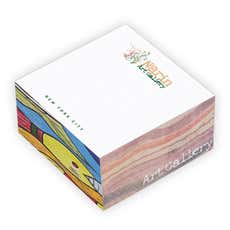 Souvenir® 3" x 3" x 1 1/2" Non-Adhesive Cube