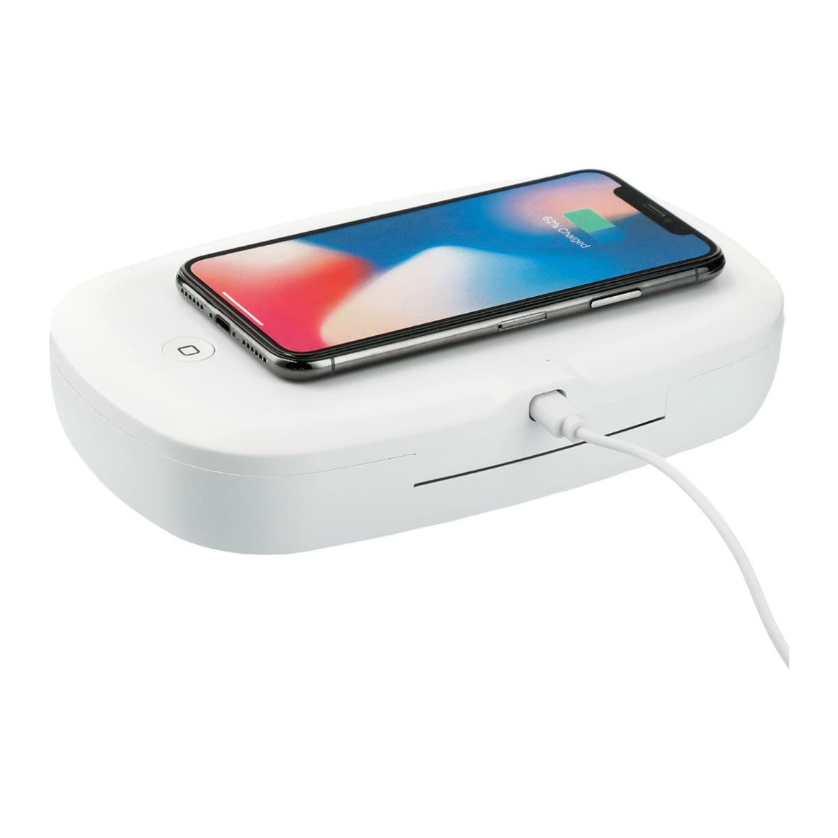 UV Light Phone Sanitizer with Wireless Charging Pad