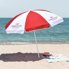 Beach Umbrella with Carrying Case - 72” Arc