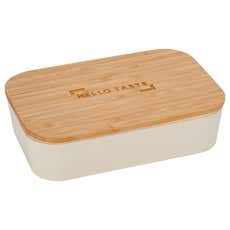 Bamboo Fiber Lunch Box with Cutting Board Lid