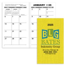 Monthly Pocket Planner - 6" x 3 1/2"