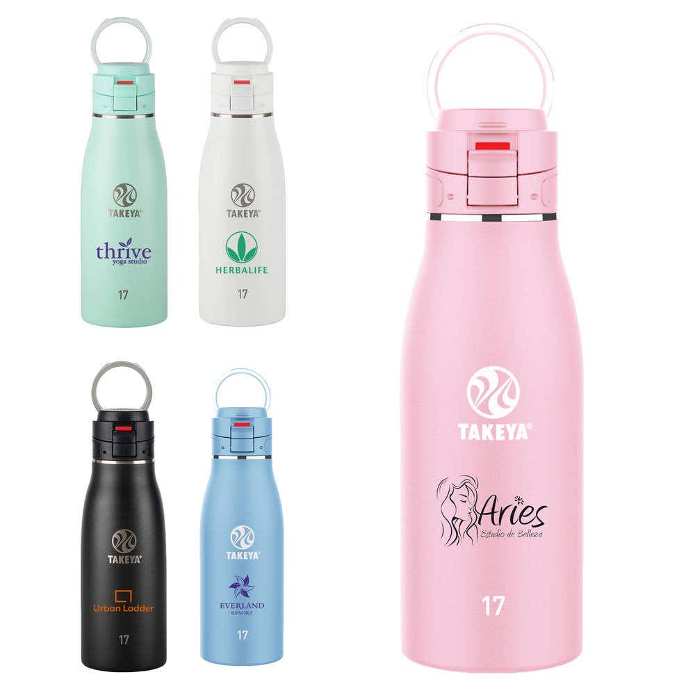 Takeya&reg; Traveler Water Bottle - 17 oz.