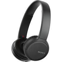 Black Sony Wireless Over-The-Ear Bluetooth Headphones
