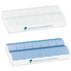 Easy Scoop 14 Compartment AM/PM Pill Case