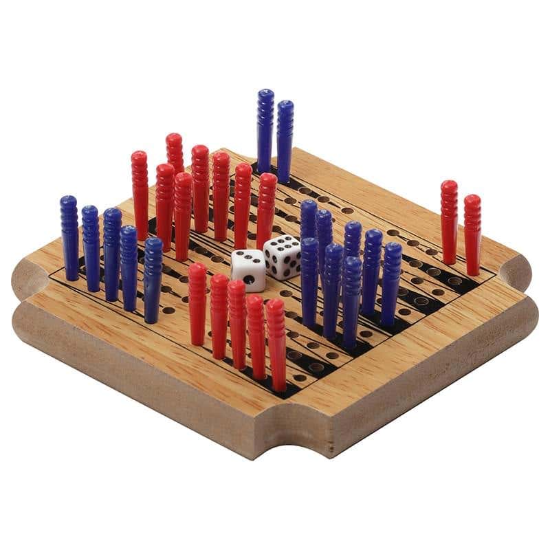 Wood Game Coaster Set