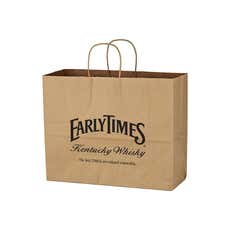 Brown Kraft Paper Bag with Handles - 16" x 12 1/2"