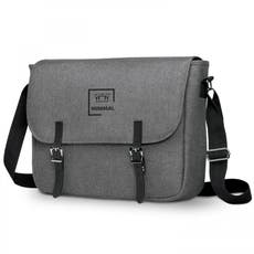 Heathered 15" Computer Messenger Bag