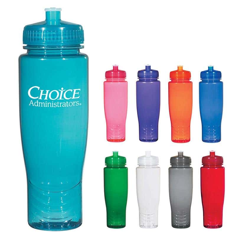 28 oz.  Translucent Water Bottle
