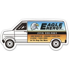 2 3/4" Full-Color Van Magnet