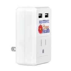 Multi-functional USB Port Travel Outlet