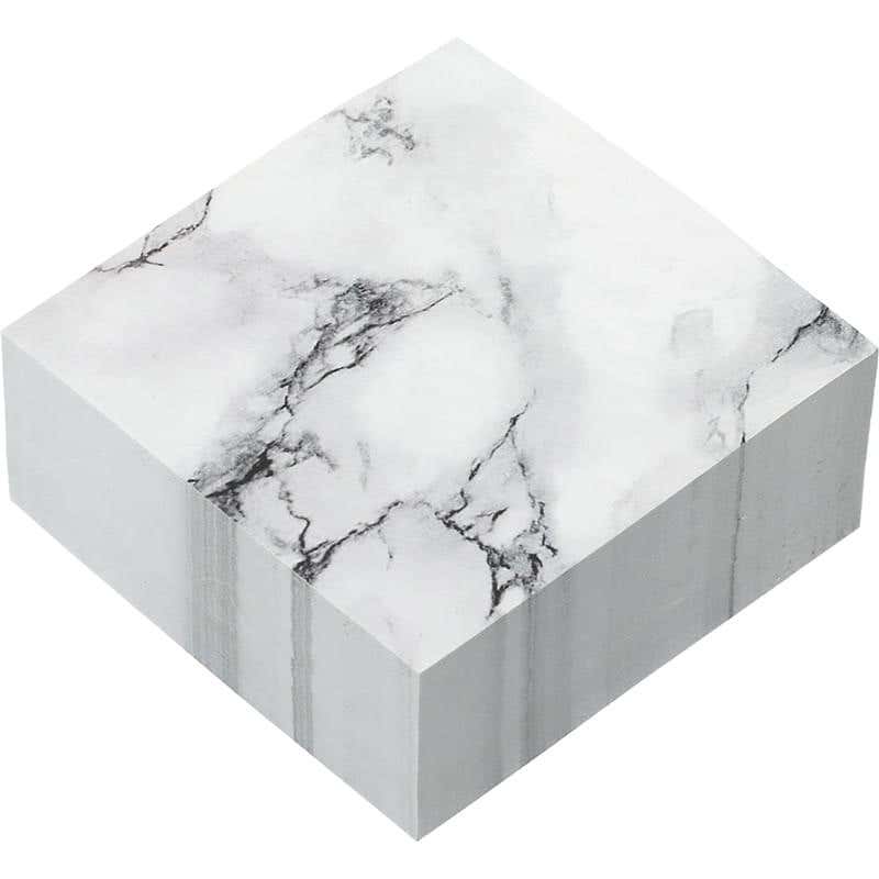 Faux Marble 4-Piece Desk Caddy Set