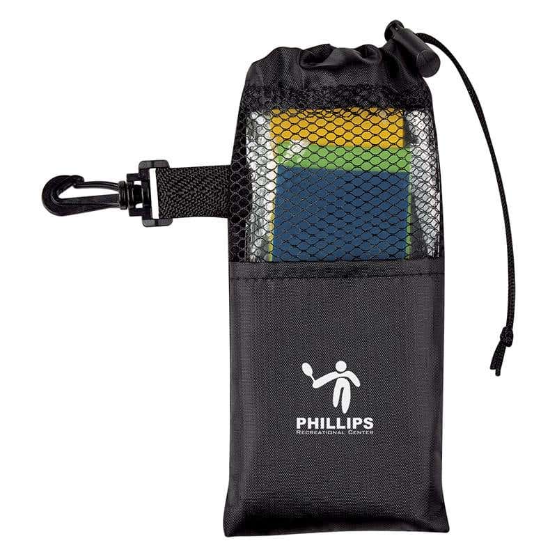 Resistance Band Set in Mesh Pouch