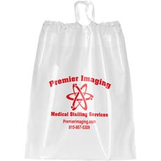 Poly Drawstring Style Plastic Bag - 9 1/2" x 12"