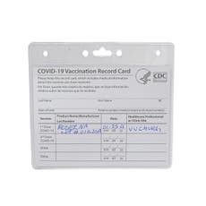 4" x 3" Vinyl Vaccination Holder