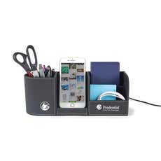 Qi Wireless Charging Desk Organizer