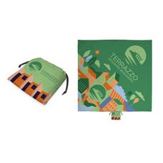 Full Color Picnic Blanket with Pouch - 59" x 59"